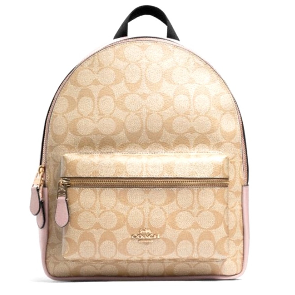 Coach Medium Charlie Backpack In Signature Canvas